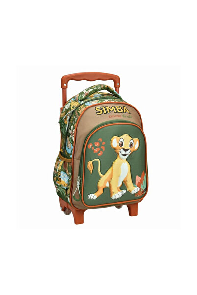 The Lion King Disney Regele Leu Explore rucsac pentru gradinita cu roti, gean...