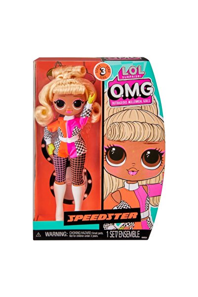 LOL Papusa Surprise OMG, Hos Doll, Seria 3, Speedster, 588580EUC