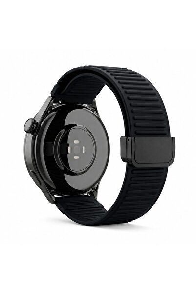 Alstrap Huawei Watch GT6/GT5/GT4/GT 3 Pro/GT 3 46mm Uyumlu 22mm Mıknatıslı Si...