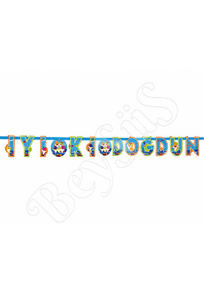 BeySüS Baby Shark Themed Happy Birthday Banner