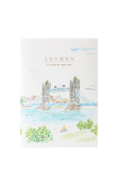 Pansy Daisy L'Après Travel Journal Travel Diary Notebook - London (Tower Bridge)