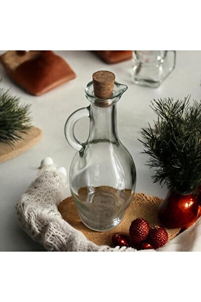 Yıldızan Albemo 500 ml Glass Oil Dispenser & Vinegar Dispenser – Stylish Desi...