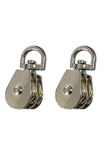 flores Set de 2 role rotative duble, Flores, oțel inoxidabil, 38mm x 86mm