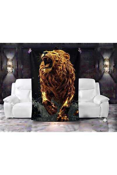 Elmas Dizayn Custom Design Brand 150X220 cm Tv Seat Bed Blanket Organic Cotto...
