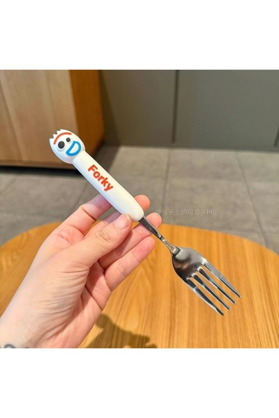 Choice9 Bandai R Toy Story 5 Spoon Fork Cutlery Set Woody Buzz Lightyear Jess...