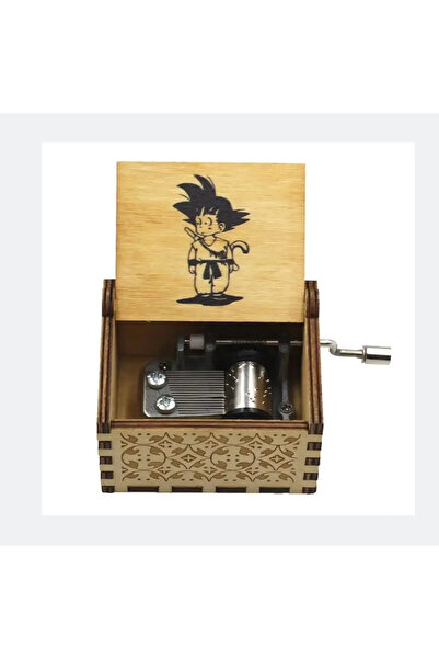 Choice10 Bandai wukong 03 ##Antique carved Wooden Hand Crank Dragon Ball Musi...