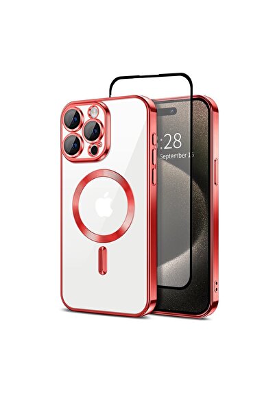DD Daden Set husa + folie pentru Apple iPhone 16 Pro, DaDen MagSafe Luxury, P...