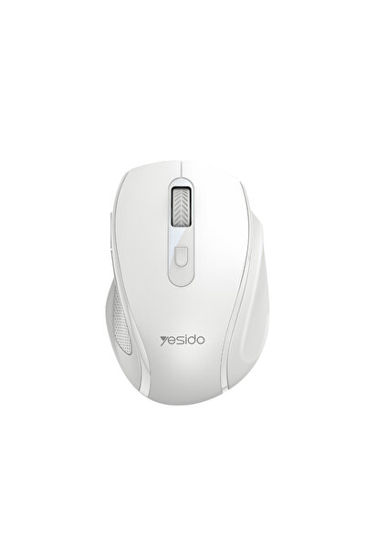 Yesido KB45 2.4G 2400 DPI 6 Sessiz Tuşlu Kablosuz Mouse - Beyaz