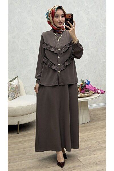 USLUCAN ALIŞVERİŞ Arzu Dress Mink