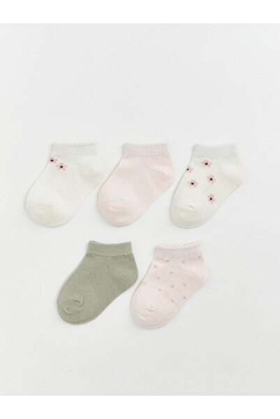 LC Waikiki Baby Girl Booties Socks 5-Pack (S6)