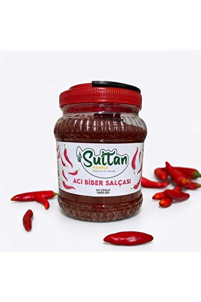 Hanna Sultan Acı Biber Salçası 1800 Gr