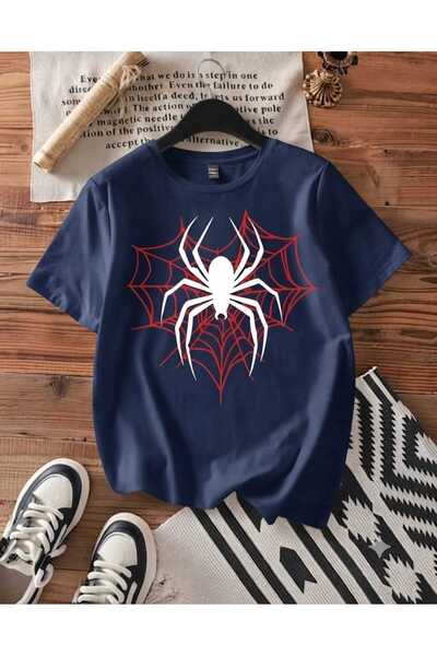 COHERENT Tricou supradimensionat din bumbac cu imprimeu personalizat SPIDER p...