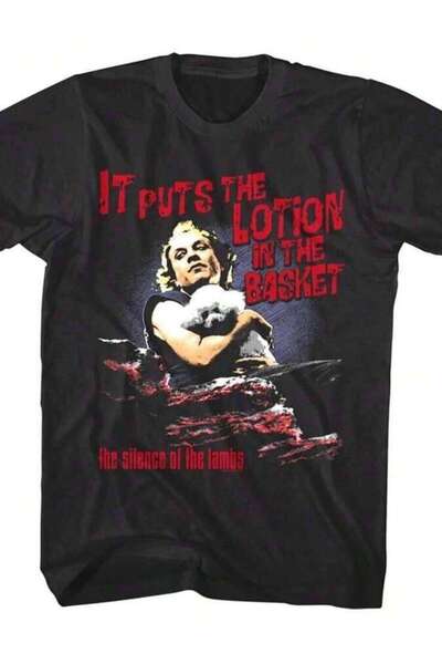 2BIR تي شيرت رجالي من Silence Of Lambs It Puts Lotion In The Basket من بوفالو...
