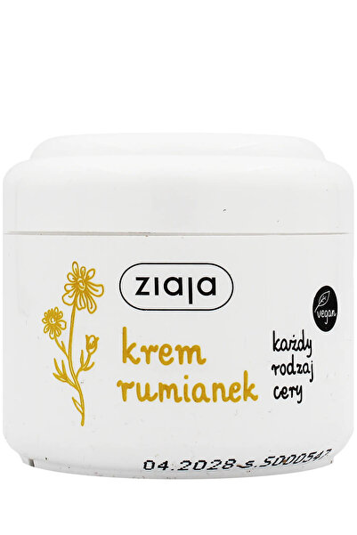 Ziaja Chamomile Moisturising Face Cream with Chamomile Flower Extract 100 ml