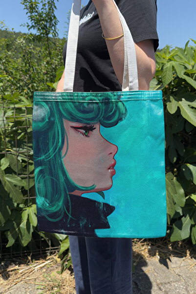 ZipZap One Punch Man V3 Summer Winter Double-Sided Canvas Print Tote Bag Anim...
