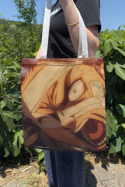 ZipZap Levi Ackerman V1 Summer Winter Double-Sided Canvas Print Tote Bag Anim...