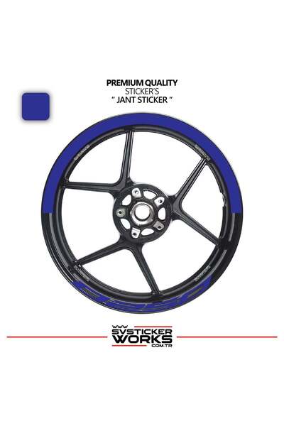 ARONA Bajaj Dominar 250 Wheel Rim Strip – Half Rim Cover & D250 Lettering Sti...