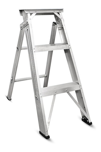EMC Heavy Duty Foldable Aluminum Ladder, Lightweight Portable Design, Anti-Sl...