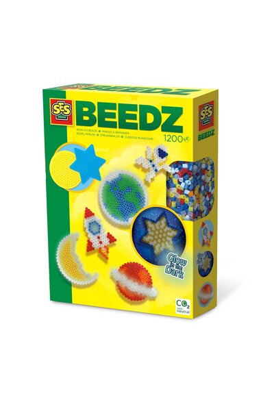 SES Creative Set de artizanat Set margele Glow in the dark