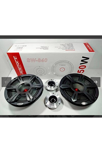 CADENCE SW840 20 CM 350W 175 RMS MİDRANGE + 10CM DOME TWEETER