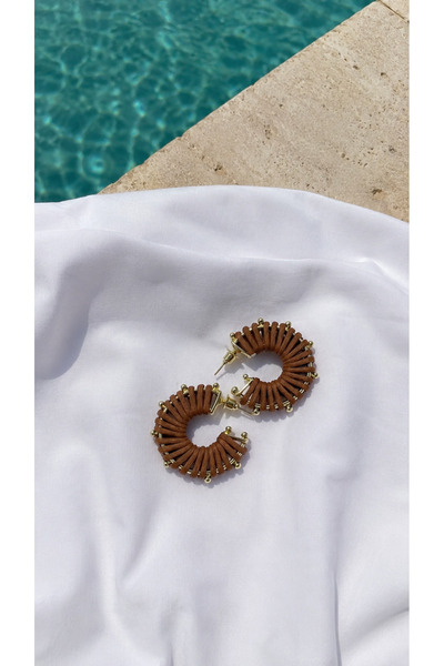 SADEN Solenya Knitted-Look Modern Ring Design