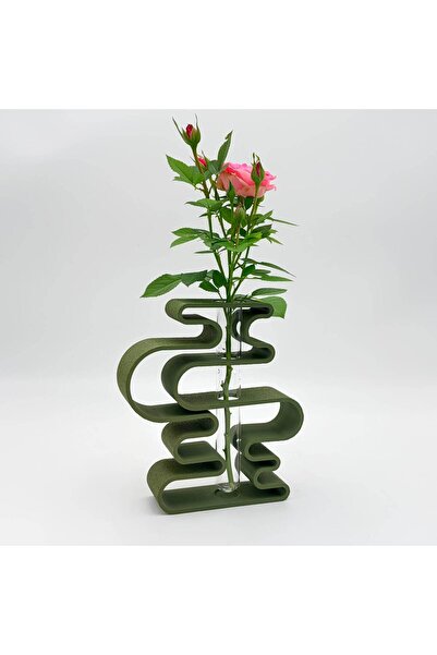 Generic Brand Vază „Zen” pentru Flori și Butași, Design Organic Minimalist, c...