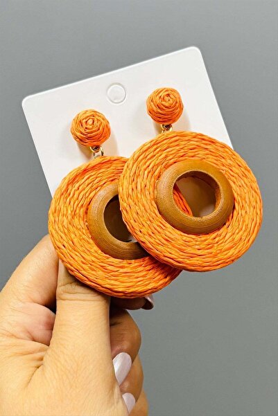 Generic Brand Round Zr Model Earrings