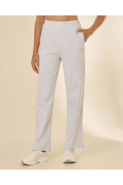 REDTAG Women Beige Basic Wide Leg Active Pants