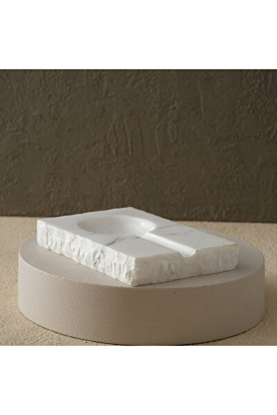Generic Brand Mrlth-114-1006 Marble Ashtray - 3X14X20 cm
