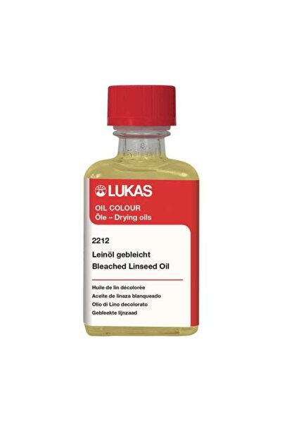 Lukas Bleached linseed oil 125ml 2212