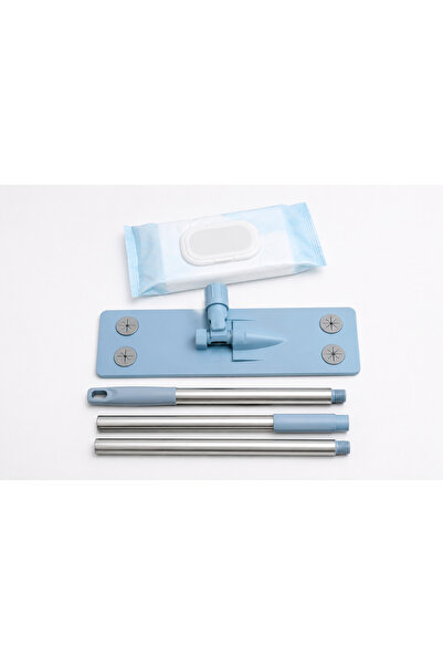 OEM Mr. OXY Set Mop pentru Șervețele Umede 50 cm – Mop cu Șervețele Incluse, ...