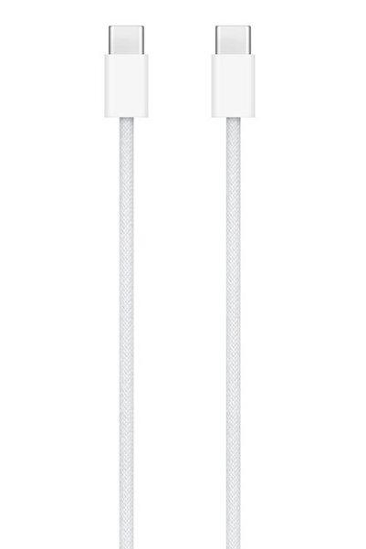 Apple MQKJ3ZM/A Καλώδιο φόρτισης και δεδομένων 3A / 60W Type-C σε Type-C 1.2μ...
