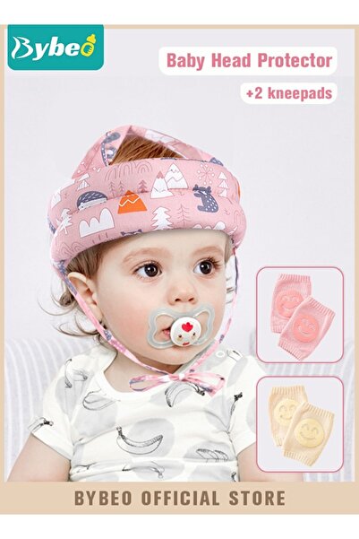 BYBEO Baby Safety Helmet, Baby Head Protector Cushion, Toddler Breathable Saf...