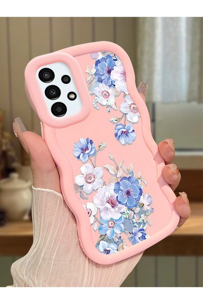 Hontinga Samsung Galaxy A13 4g Compatible Case Camera Protector Pink Silicone...