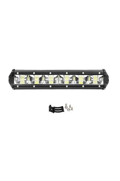 OEM LED Αδιάβροχη Μπάρα Αλουμινίου 12V-24V 26cm 108W 36 SMD IP68 8640LM 6000K...