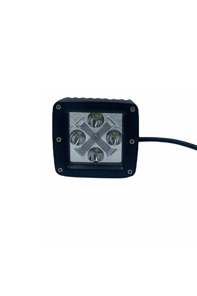 OEM Προβολέας τετράγωνος 20w Άσπρο-Πορτοκαλί-OEM.