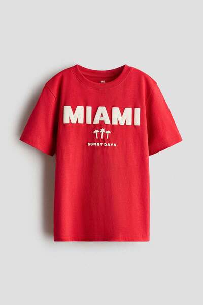 H&M Printed cotton T-shirt