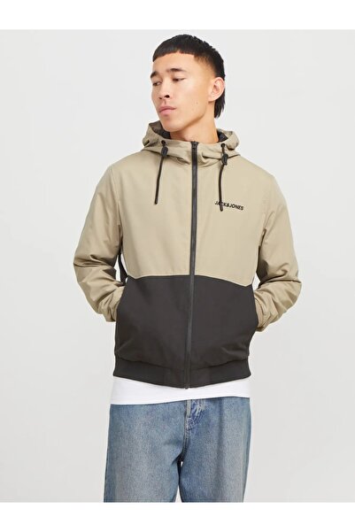Jack & Jones Geacă de tranziție pentru bărbați Jack Jones 12200208 Bej