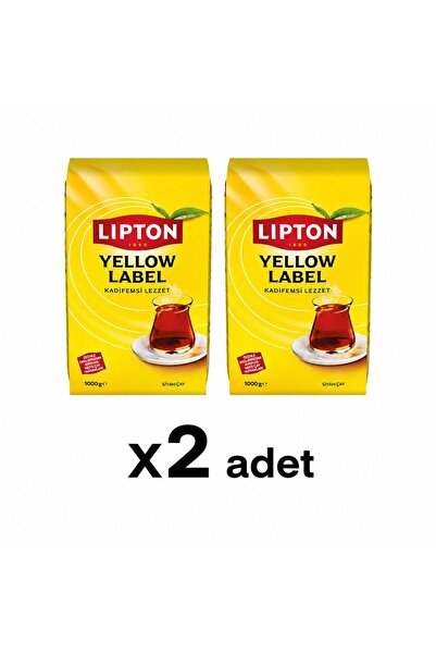 Lipton Yellow Label 1kg X2 Pieces