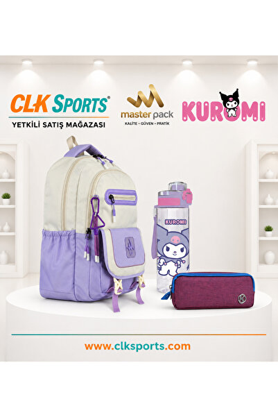 CLK SPORTS Master Pack School Bag with Tablet Compartment, Double Compartment...