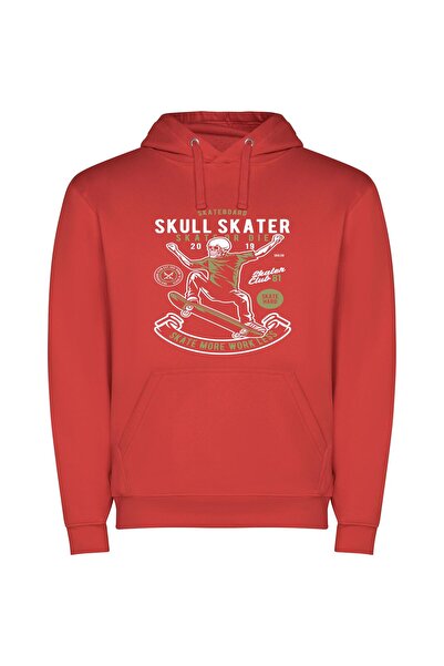 iLovePrints Skateboarding Footballer: Urban Grind Φούτερ με κουκούλα σε χρώμα...