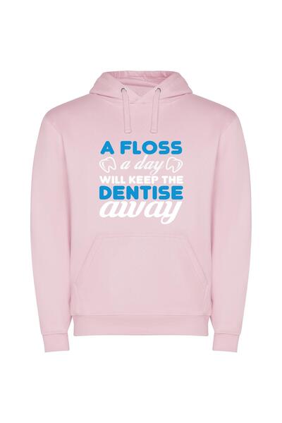 iLovePrints Delicate Dentist Profile: Aesthetic Care Φούτερ με κουκούλα σε χρ...