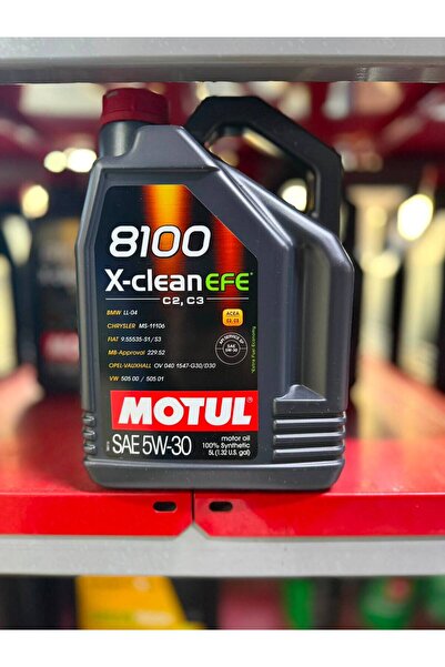 Motul 8100 X-CLEAN EFE 5W30 MOTOR YAĞI