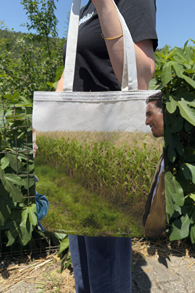 ZipZap Interstaller V2 Double-Sided Summer and Winter Canvas Print Tote Bag