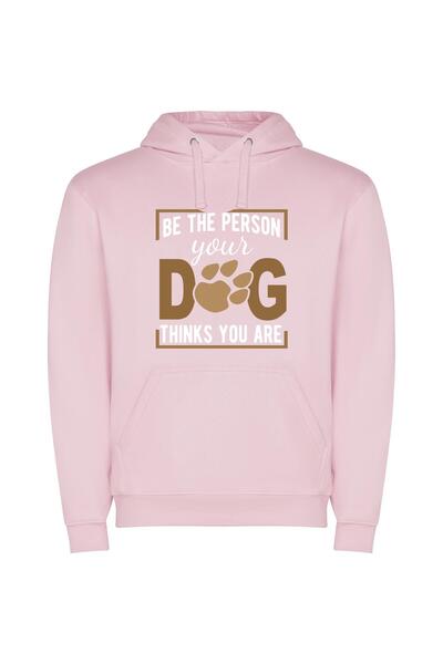 iLovePrints Pawsome Adobe Canine Creation Φούτερ με κουκούλα σε χρώμα Ροζ