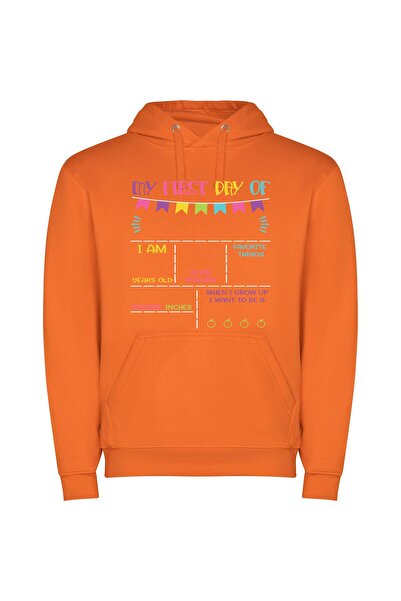 iLovePrints Eager Dreamer: Classroom Odyssey Φούτερ με κουκούλα σε χρώμα Πορτ...