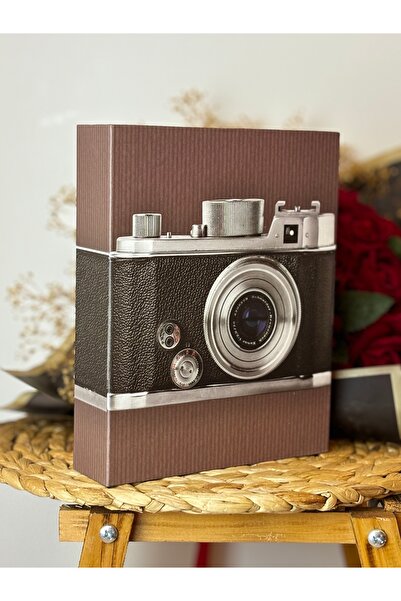 Rabsev Photo Album 15X21Cm 100 Photo Capacity Colorful Camera Patterned Memor...