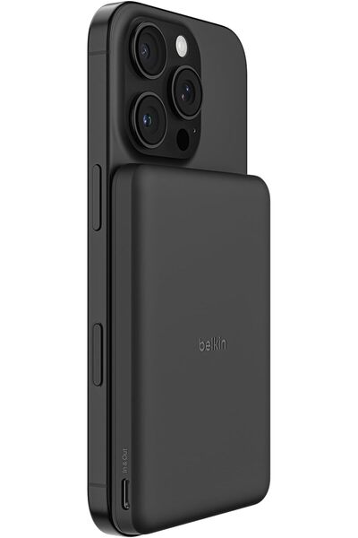 Belkin شاحن محمول مغناطيسي BoostCharge بسعة 5000 مللي أمبير مع منفذ USB-C - أ...