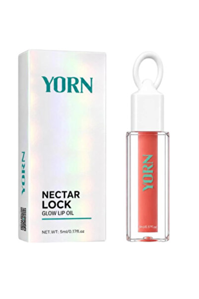 YORN زيت ملمع الشفاه نكتار لوك من يورن - 5مل | بيتش 10
