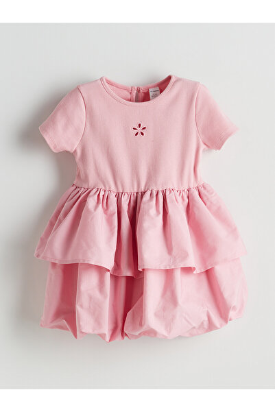 LC Waikiki Two Mt Shop Quality Katkat Girls' Balloon Dress
